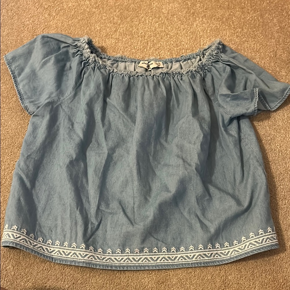 Abercrombie Kids Blue Blouse